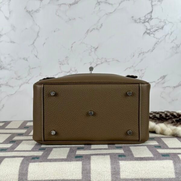 wsxc1724164313727_4 Hermes Bag Price Clemence Leather Lindy 26CM CK18 Etoupe Silver Hardware