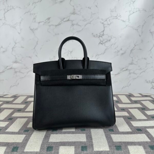 wsxc1724941124260_0 Korea Seoul Hermes Birkin 25CM So Black Box Leather 89 Noir