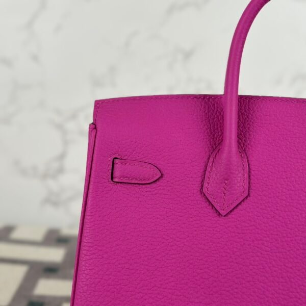 UK London Hermes 9I Magnolia Togo Leather Birkin 25CM Gold Hardware