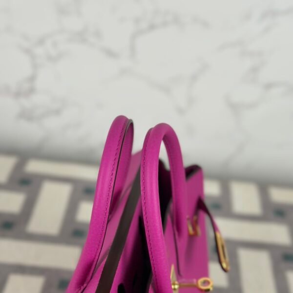 UK London Hermes 9I Magnolia Togo Leather Birkin 25CM Gold Hardware