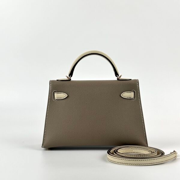 wsxc1725463207240_2 Hong Kong Hermes Epsom Mini Kelly 19CM M8 Gris Asphalt / 10 Craie Rose Gold Hardware