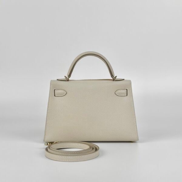 wsxc1726074077348_1 Qatar Doha Hermes Mini Kelly 19CM CC10 Craie Epsom Leather Gold Hardware