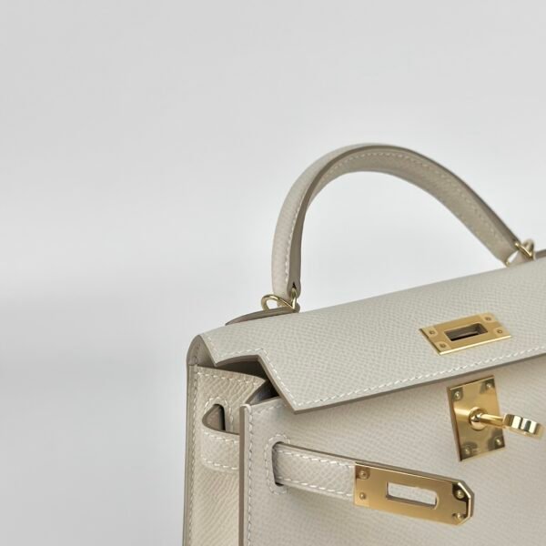 wsxc1726074077348_2 Qatar Doha Hermes Mini Kelly 19CM CC10 Craie Epsom Leather Gold Hardware