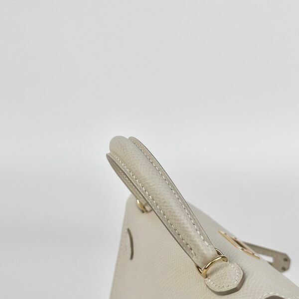 wsxc1726074077348_3 Qatar Doha Hermes Mini Kelly 19CM CC10 Craie Epsom Leather Gold Hardware