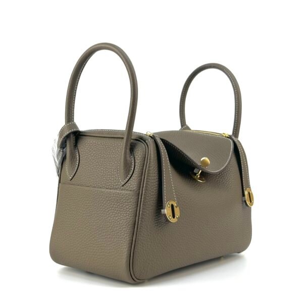 Canada Ottawa Hermes Lindy 26CM Clemence Leather CC18 Etoupe Gold Hardware