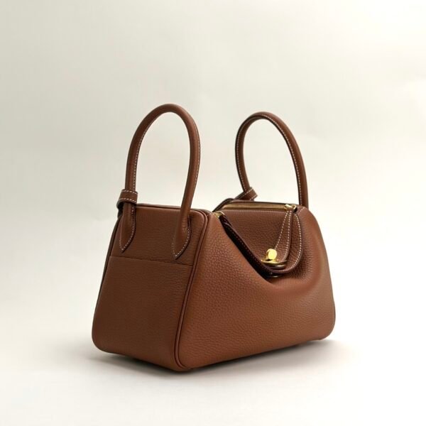 wsxc1727186722839_1 UK London Hermes Lindy 26CM CC37 Gold Clemence Leather Gold Hardware