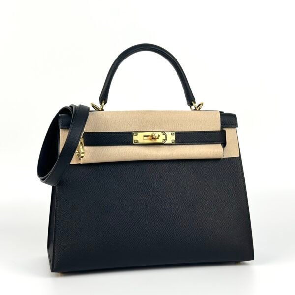 wsxc1727187855659_1 Hermes Bag Images Kelly 28CM Sellier Epsom Leather 89 Noir Gold Hardware