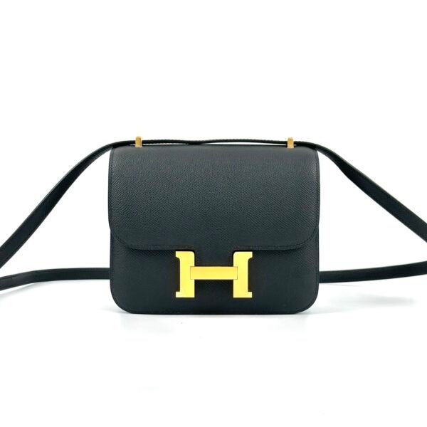 wsxc1727188259398_0 Hermes Bag Images Epsom Leather Constance 18CM CC89 Noir Gold Hardware