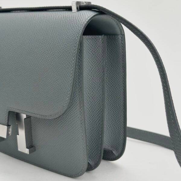 wsxc1727188262292_3 Singapore Kuala Lumpur Hermes Constance 18CM Epsom C6 Vert Gris Silver Hardware