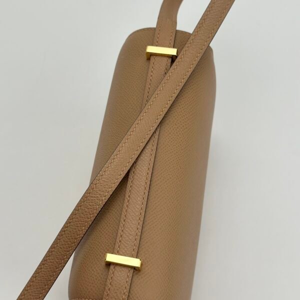 Hermes Bag Images Constance 18CM Epsom Leather 0M Chai Gold Hardware