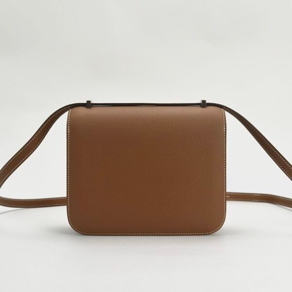Hermes Bag Price Constance 18CM CC37 Gold Epsom Leather Rose Gold Hardware