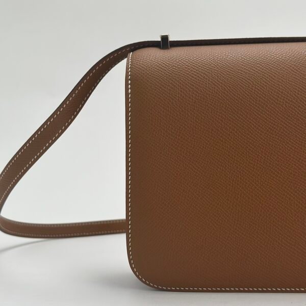 Hermes Bag Price Constance 18CM CC37 Gold Epsom Leather Rose Gold Hardware