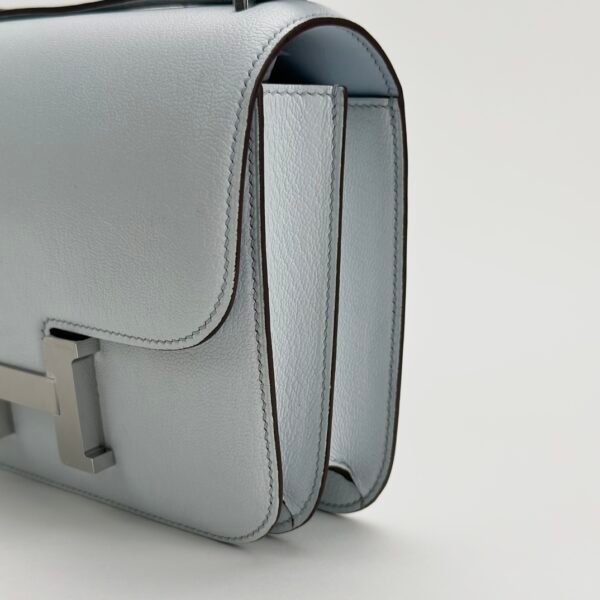 wsxc1727446028319_2 UAE Dubai Hermes Constance 18CM Chevre Leather T0 Blue Brume Silver Hardware
