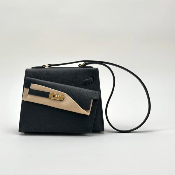 wsxc1727447569944_0 UK London Hermes Epsom Kelly Desordre 20CM CC89 Noir Gold Hardware