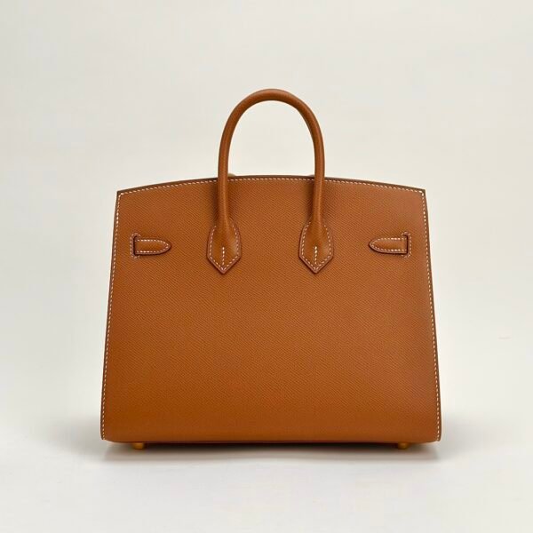 Hermes Boutique Birkin Sellier 25CM CC37 Gold Epsom Leather Gold Hardware