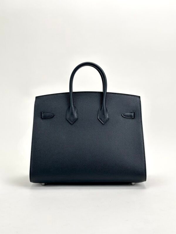 wsxc1728570109881_1 UAE Dubai Hermes Birkin Sellier 25CM CK89 Noir Epsom Leather Silver Hardware