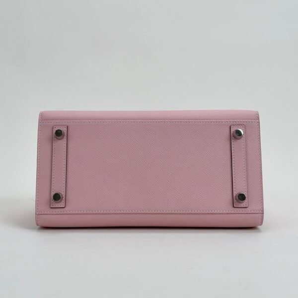 Hermes Bag Birkin Sellier 25 Images Epsom Leather 3Q Rose Sakura Silver Hardware