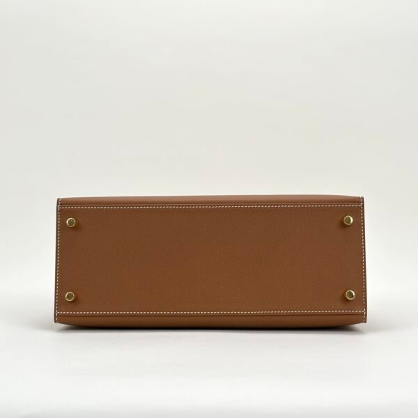 Canada Toronto Hermes Kelly 28CM Sellier CC37 Gold Epsom Leather Gold Hardware