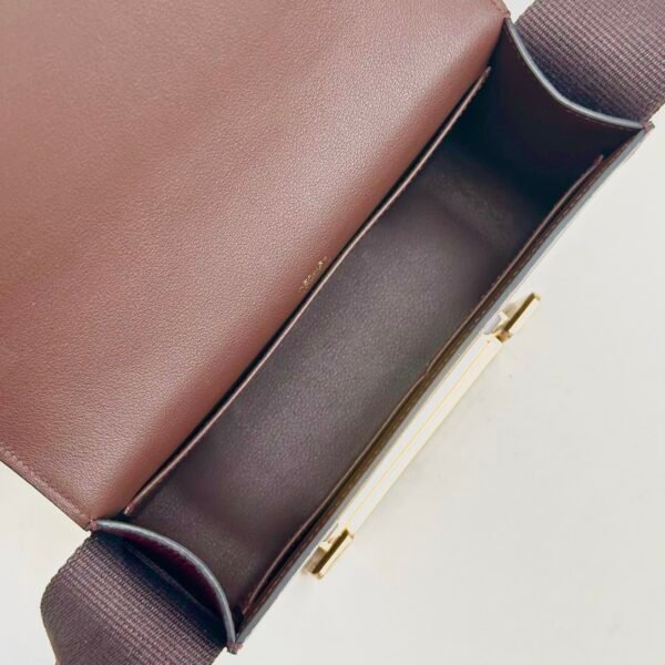 Australia Sydney Hermes Geta 20CM Chevre Leather 0G Rouge Sellier Gold Hardware