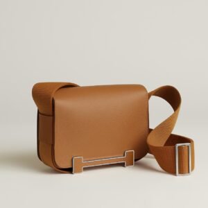 wsxc1729782362874_1 Hermes Bag Images CC37 Gold Evercolor Leather Geta 20CM Shoulder Bag Gold Hardware