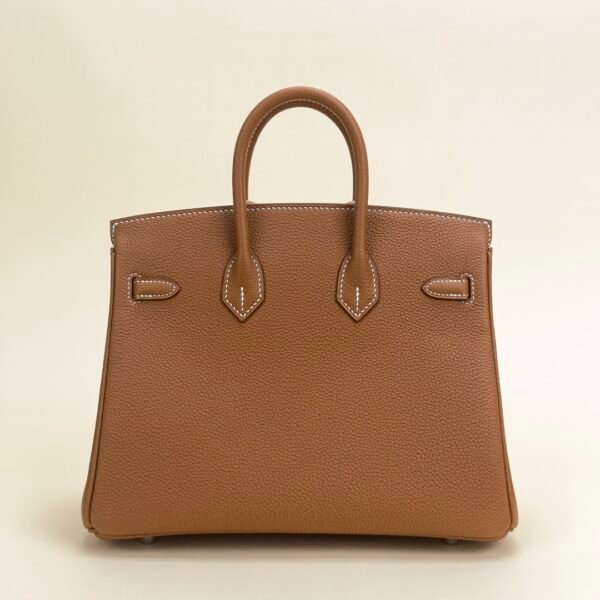 wsxc1729955553596_2 Hermes Bag Price Togo Leather CK37 Gold Birkin 25CM Silver Hardware