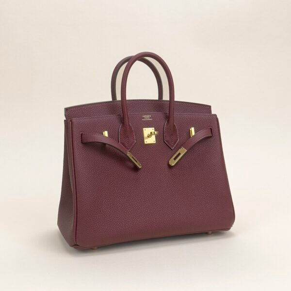 wsxc1729955614885_0 Canada Toronto Hermes Birkin 25CM Togo Leather CC55 Rouge H Gold Hardware
