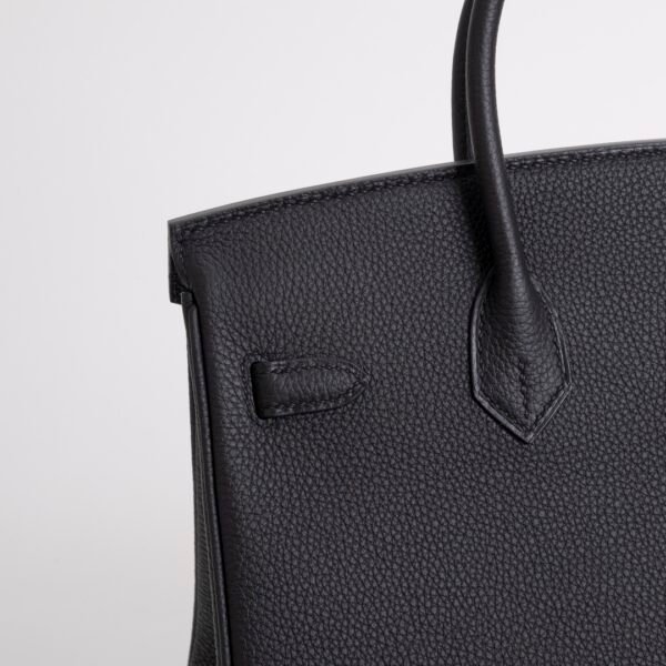Hermes Birkin 25 Bag Price Togo Leather CC89 Noir Gold Hardware