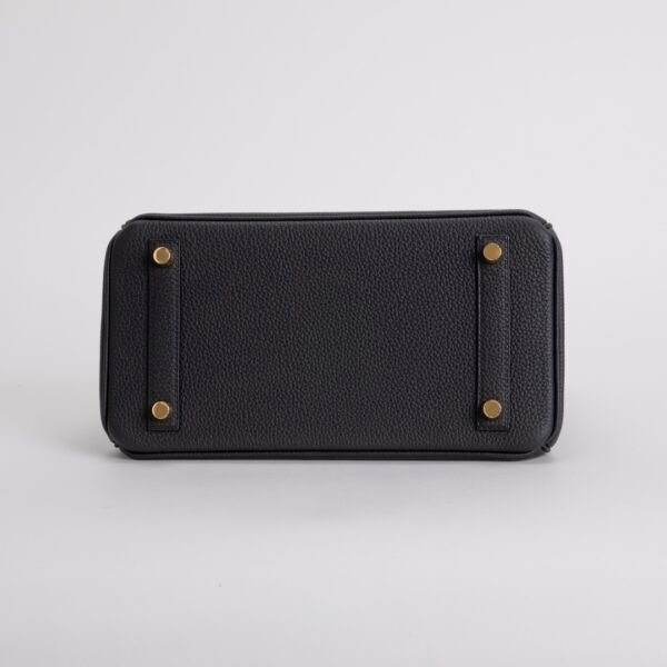 Hermes Birkin 25 Bag Price Togo Leather CC89 Noir Gold Hardware