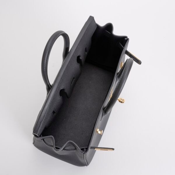 Hermes Birkin 25 Bag Price Togo Leather CC89 Noir Gold Hardware