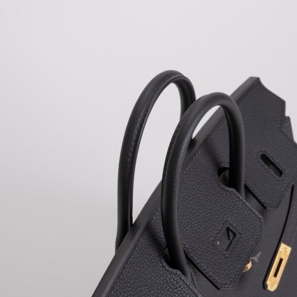 Hermes Birkin 25 Bag Price Togo Leather CC89 Noir Gold Hardware
