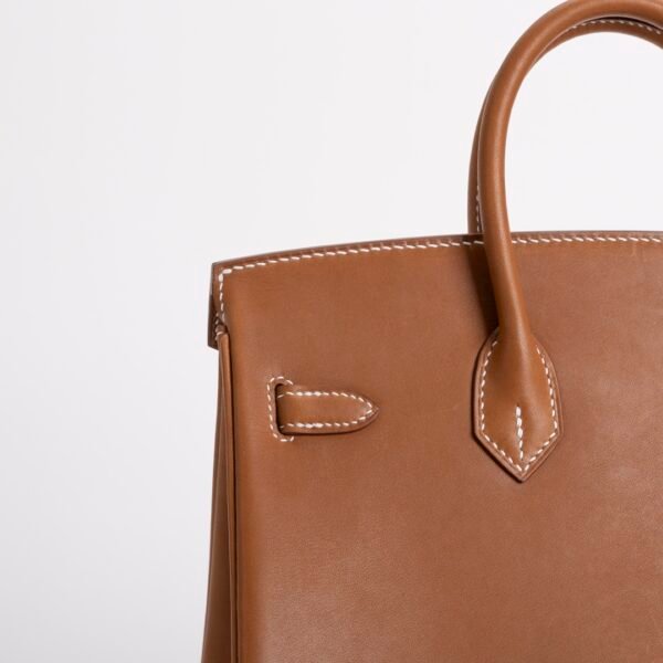 wsxc1730992160532_4 Hong Kong Hermes Birkin 25CM CC37 Gold Barenia Leather Gold Hardware