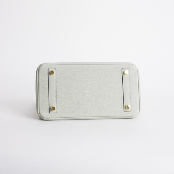 Australia Sydney Hermes Togo Leather Birkin 25CM Gris Neve Gold Hardware