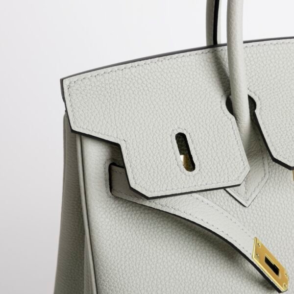 Australia Sydney Hermes Togo Leather Birkin 25CM Gris Neve Gold Hardware