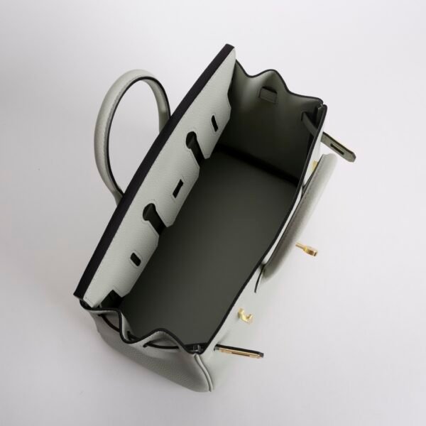 Australia Sydney Hermes Togo Leather Birkin 25CM Gris Neve Gold Hardware