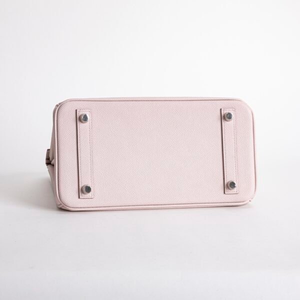 Canada Toronto Hermes Birkin 25CM Epsom Leather 09 Mauve Pale Silver Hardware