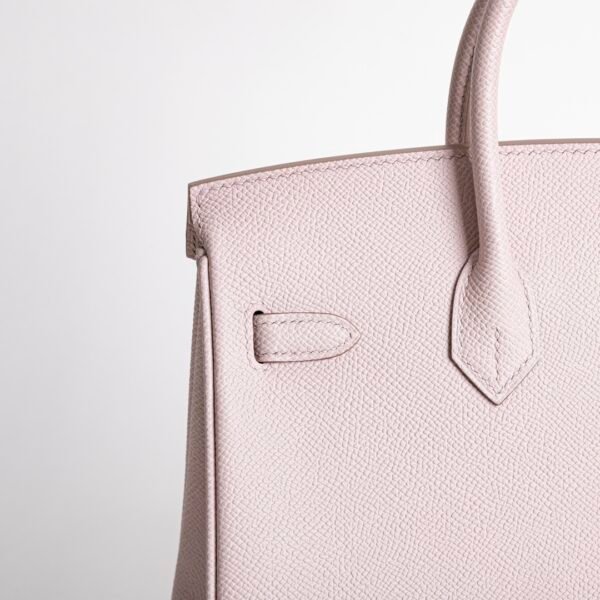 Canada Toronto Hermes Birkin 25CM Epsom Leather 09 Mauve Pale Silver Hardware