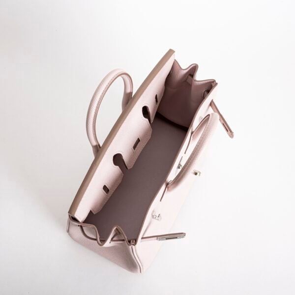 Canada Toronto Hermes Birkin 25CM Epsom Leather 09 Mauve Pale Silver Hardware