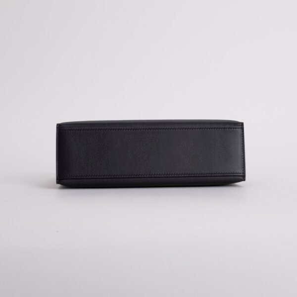 wsxc1731431403745_2 Full Handmade Kelly Pochette 22cm Swift Leather CK89 Noir Silver Hardware