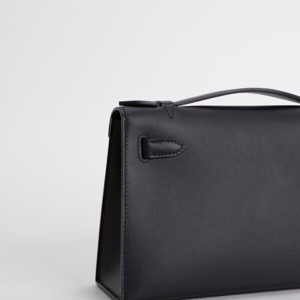 wsxc1731431403745_3 Full Handmade Kelly Pochette 22cm Swift Leather CK89 Noir Silver Hardware