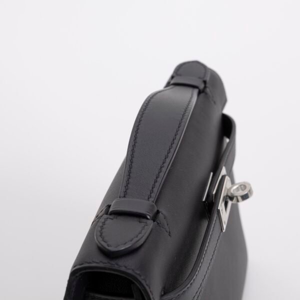 wsxc1731431403745_4 Full Handmade Kelly Pochette 22cm Swift Leather CK89 Noir Silver Hardware