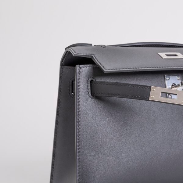 wsxc1731431403745_5 Full Handmade Kelly Pochette 22cm Swift Leather CK89 Noir Silver Hardware