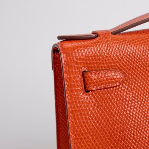 wsxc1731431584296_4 Women’s Luxury Bag Kelly Pochette 22CM Lizard Leather CK93 Orange Silver Hardware