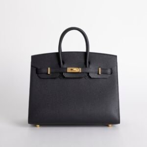 wsxc1731521023273_0 Luxury Women’s Bag Birkin Sellier 25CM Epsom CC89 Noir Gold Hardware