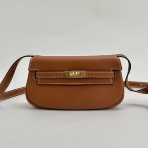 New Arrival CC37 Gold Swift Leather Gold Hardware Kelly Moove Waist Bag