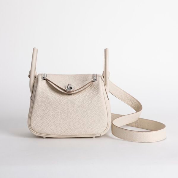 wsxc1731944897524_0-1 Australia Sydney Mini Lindy 19CM Clemence Leather CK10 Craie Silver Hardware