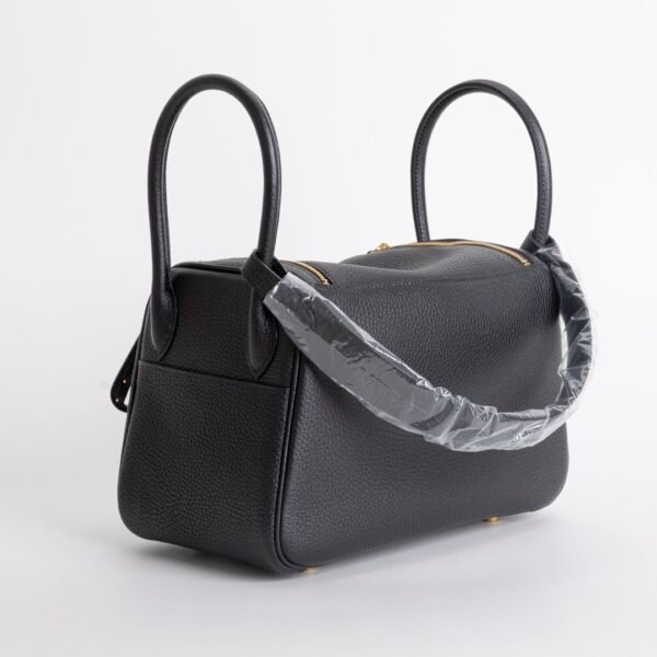 USA Washington Lindy 26CM Clemence Leather CC89 Noir Gold Hardware