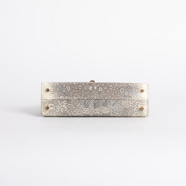 Australia Canberra Mini Kelly 19CM Ombre Lizard Leather Rose Gold Hardware