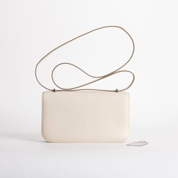 Australia Canberra Constance 24 Elan Epsom Leather CK10 Craie Silver Hardware