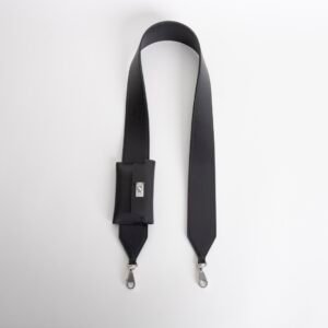 Canada Toronto Kelly Pocket Shoulder Strap Epsom Leather 89 Noir Silver Hardware