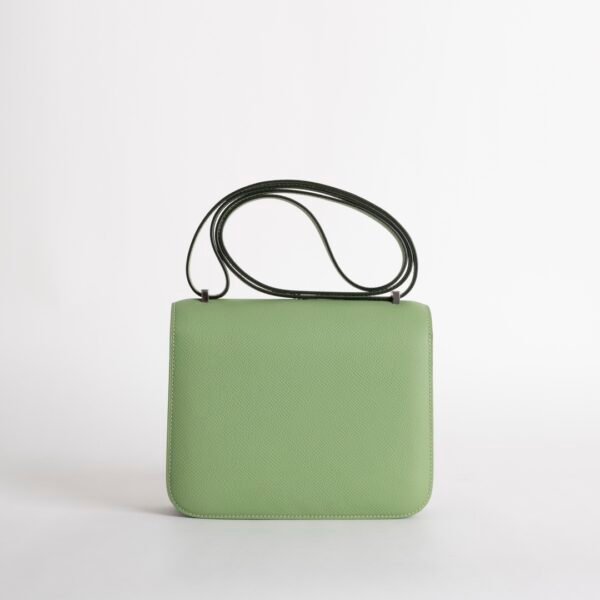 wsxc1733154290912_1 Luxury Shoulder Bag Constance 18CM 3I Vert Criquet Epsom Leather Lizard Buckle